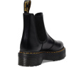Челси-ботфорты Dr. Martens 2976 Quad Smooth Leather Platform на высокой подошве