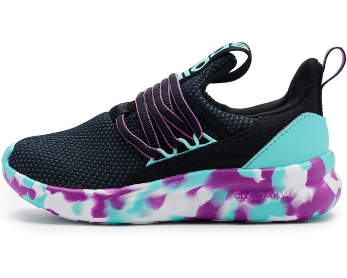 Adidas Lite Racer Adapt 7.0 детские кроссовки с эластичными шнурками