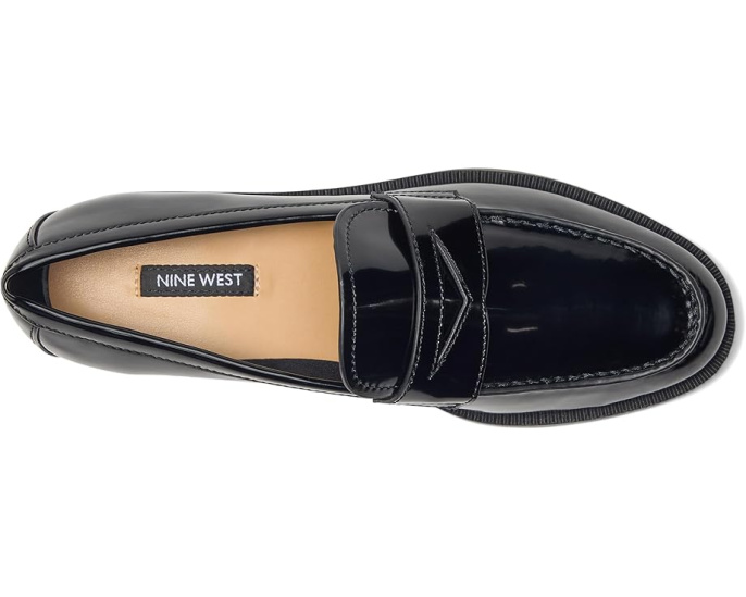 Мокасины Nine West Berg из замши с блочным каблуком