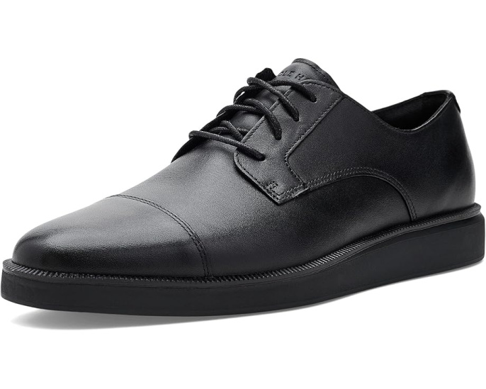 Туфли Cole Haan Davidson Grand Cap Toe из кожи с усиленным мыском