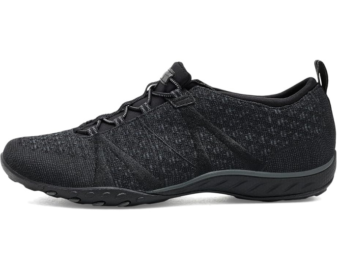 Кроссовки Skechers Relaxed Fit Breathe Easy Sere-Knitty черные