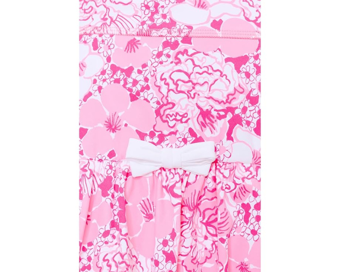 Юбка Delvenie High Rise Bubble Lilly Pulitzer с принтом и карманами