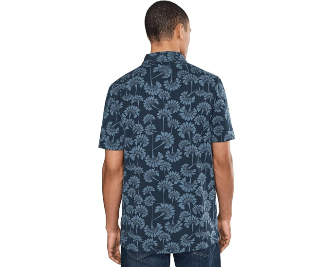 Поло TravisMathew Comfortknit Breeze с цветочным принтом