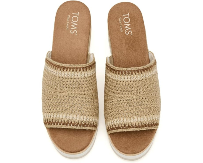 TOMS Diana мюли на платформе с гелевой стелькой