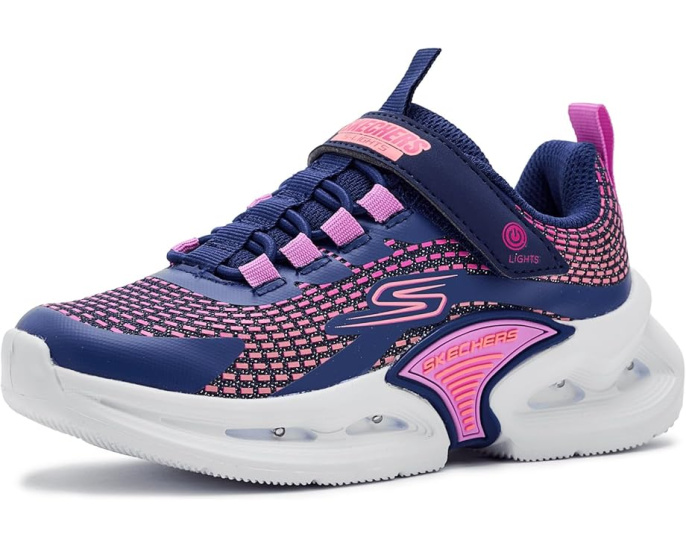 Кроссовки Skechers Kinetic-Lights 303728L с блочным каблуком