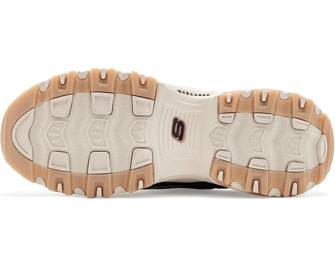 Кроссовки D'Lites 20th Anniversary Skechers розово-черные