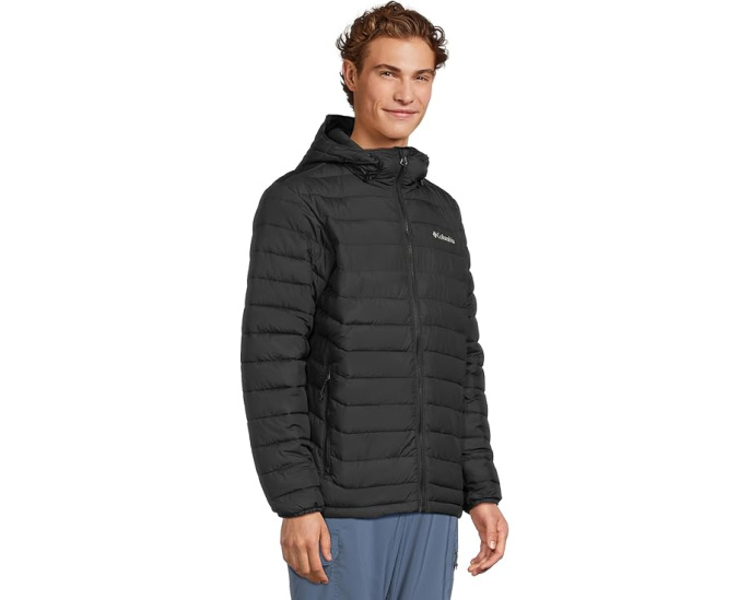 Куртка с капюшоном Powder Lite II Hooded Jacket Columbia черная