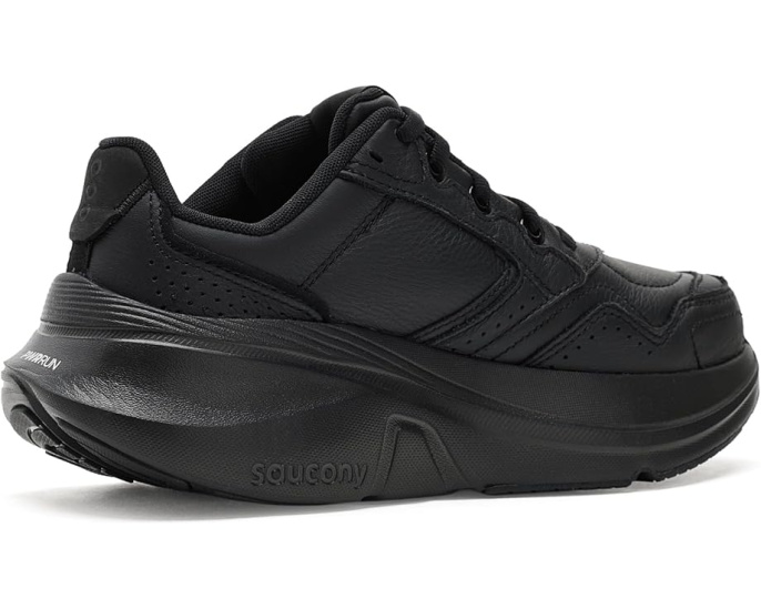 Кроссовки Guide Metro Le с максимальной амортизацией и кожаным верхом Saucony
