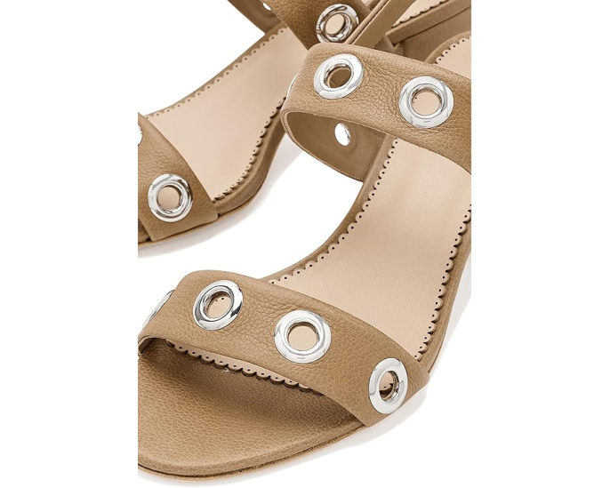 Босоножки Gemma Grommets на устойчивом каблуке с люверсами
