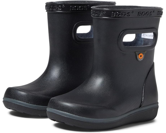 Детские резиновые сапоги Bogs Skipper II Solid с технологией защиты от запаха