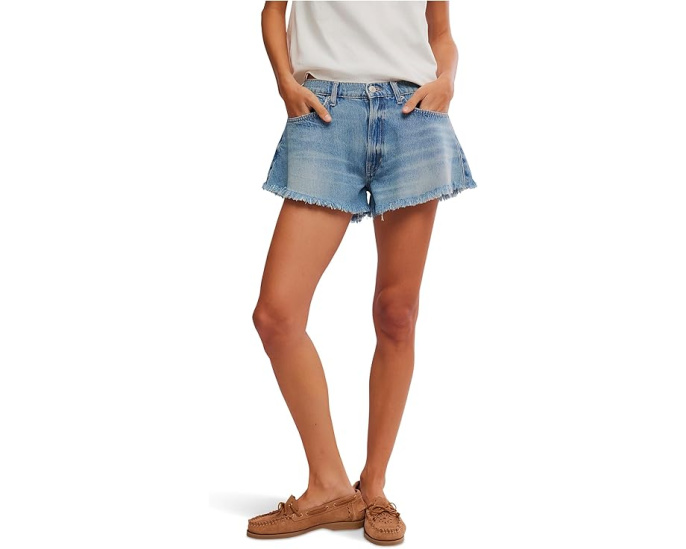 Шорты Free People Sparks Fly из денима A-line