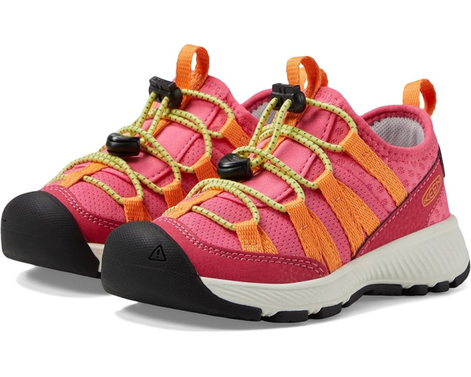 Детские кроссовки KEEN Motozoa без шнуровки с эластичной панелью