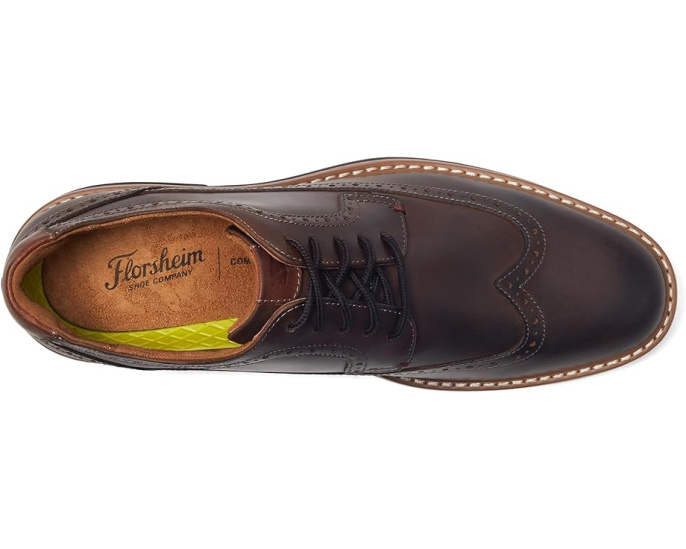 Оксфорды Norwalk Wingtip с мягкой стелькой Comfortech Florsheim