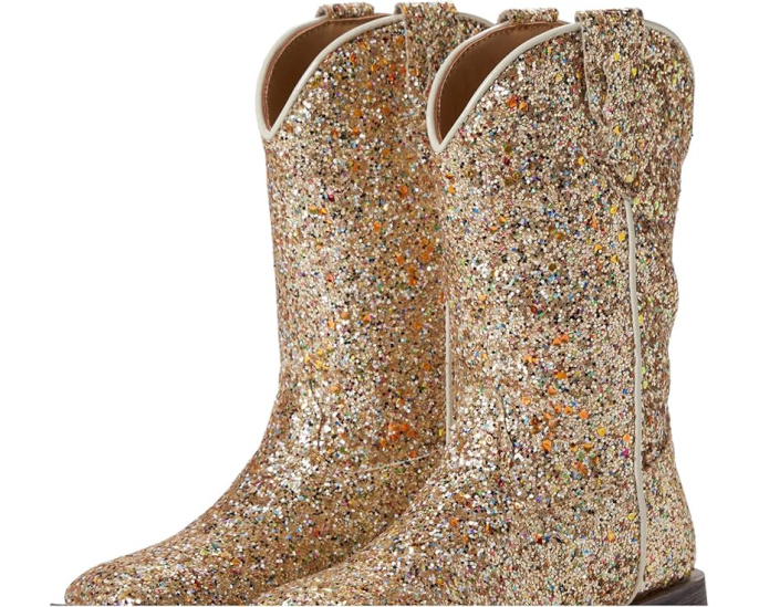 Сапоги Roper Glitter Galore для детей с блестками и квадратным носком
