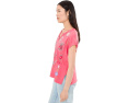 Футболка Slit Front Tee Fleur с разрезом Johnny Was