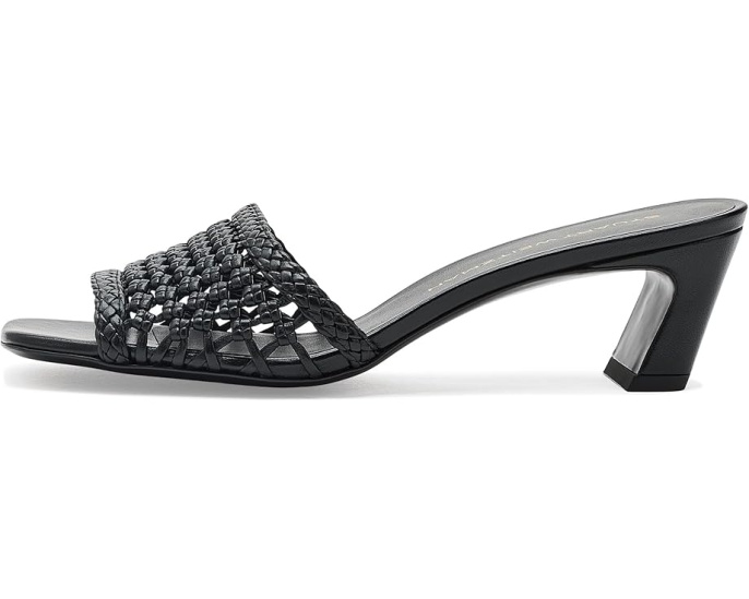 Сланцы Stuart Weitzman Marina Slides 50 с плетеным верхом