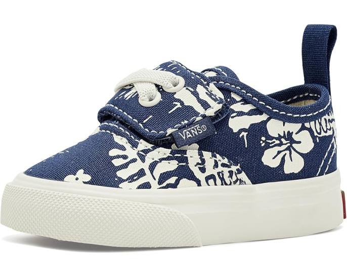 Кеды AUTHENTIC ELASTIC V для малышей от Vans с цветочным принтом