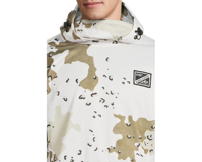 Худи Volcom Snow Hydro с маской и карманом кенгуру