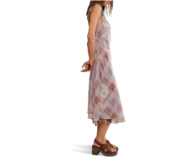 Мидi-платье Free People Morning Dew с квадратным вырезом