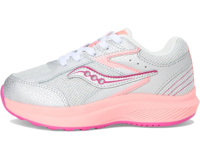 Детские кроссовки Saucony Cohesion KDZ с верхом из кожи и сетки