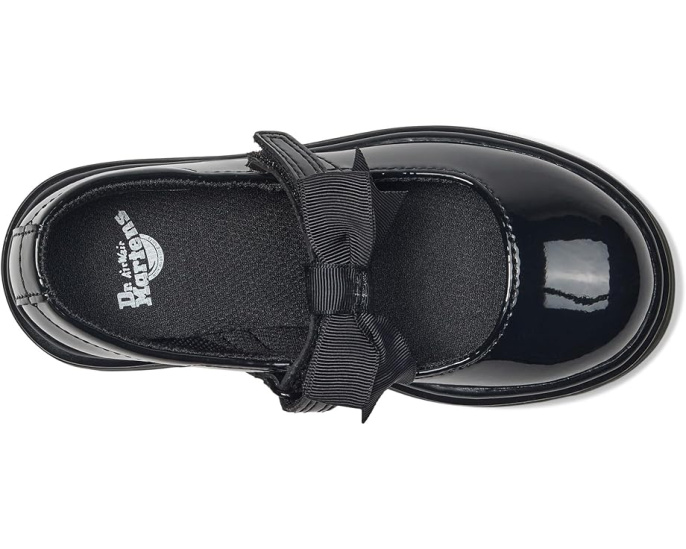 Детские сандалии Maccy II T от Dr. Martens с бантом и липучкой