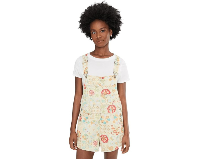 Комбинезон Free People Ziggy Printed с цветочным принтом