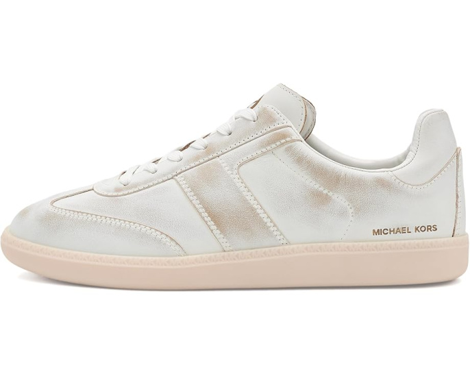Кроссовки MICHAEL Michael Kors Jovie Lace-Up бежевые