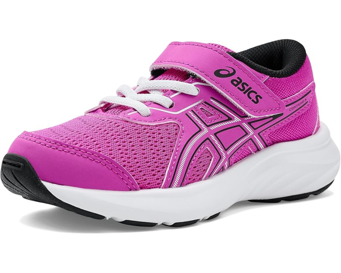 Кроссовки Contend 9 для дошкольников с дышащим верхом и липучкой ASICS Kids