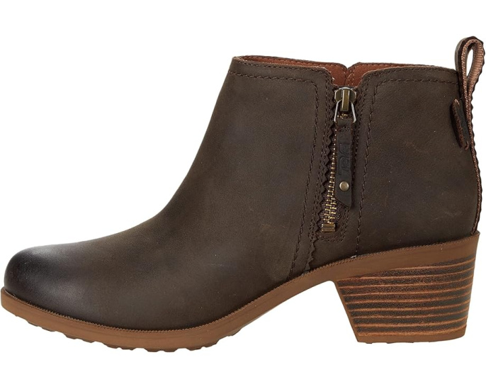Водонепроницаемые ботинки Teva Anaya Bootie RR с молнией и технологией REPEL