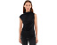 Топ Lauren Ralph Lauren Shirred Stretch Jersey Mock Neck с имитацией воротника