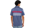 Рубашка-поло Conch Stripe Sankaty с принтом от Vineyard Vines