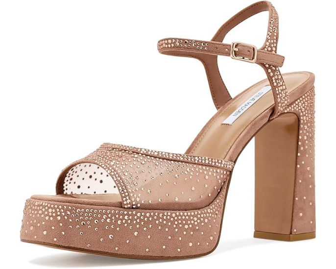 Босоножки Steve Madden Liandra на платформе с квадратным носком и регулируемым ремнем