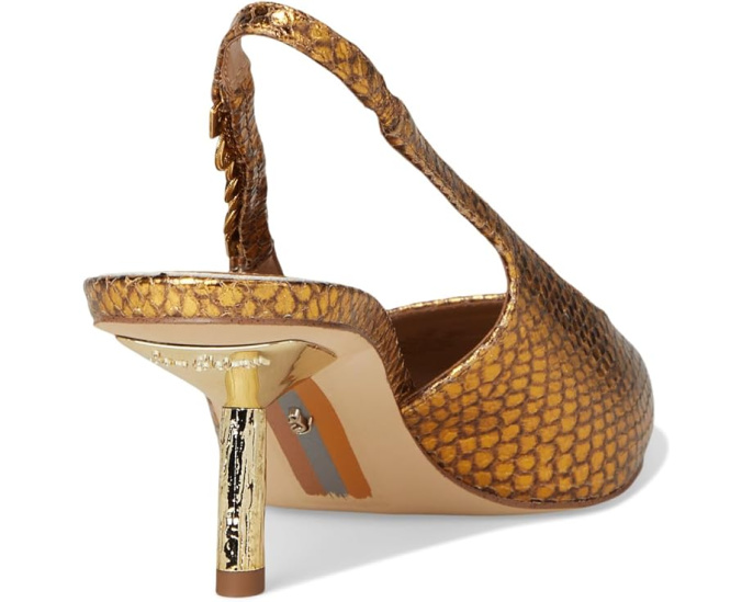 Лодочки Baker с острым носком и украшенными ремешками Sam Edelman