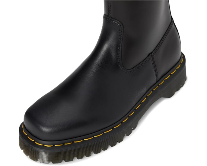 Сапоги Dr. Martens Amaayah Hi Leather Bex Riding до колена на платформе