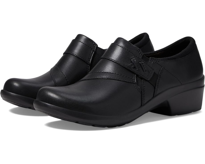 Балетки Clarks Angie Pearl с ремешком и поддержкой свода стопы