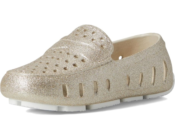Детские мокасины Floafers Kids Prodigy Driver Sparkle с блестками