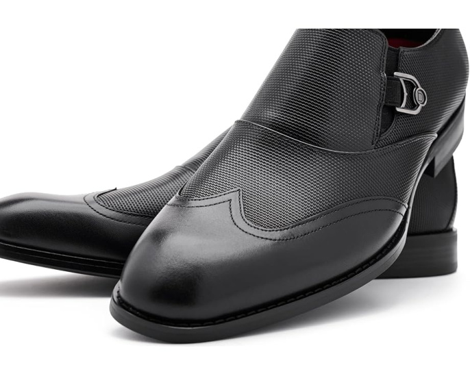 Лоферы Stacy Adams Lockwood slip-on с декоративным wingtip орнаментом