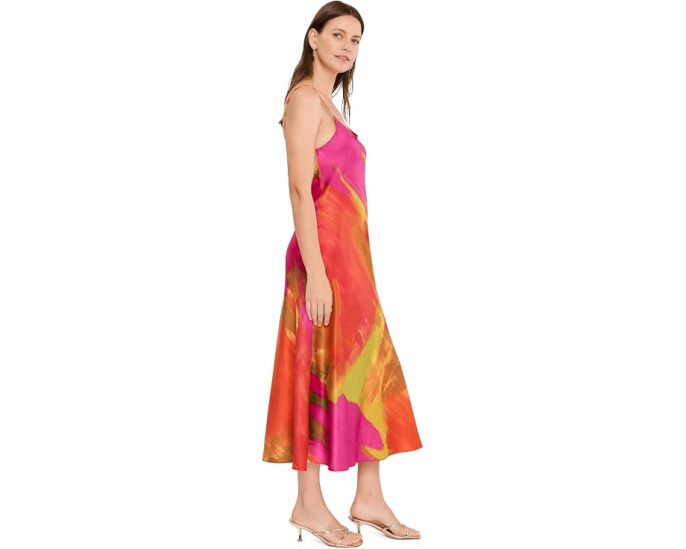 Natori платье Soleil Gown из принтованного шармеза