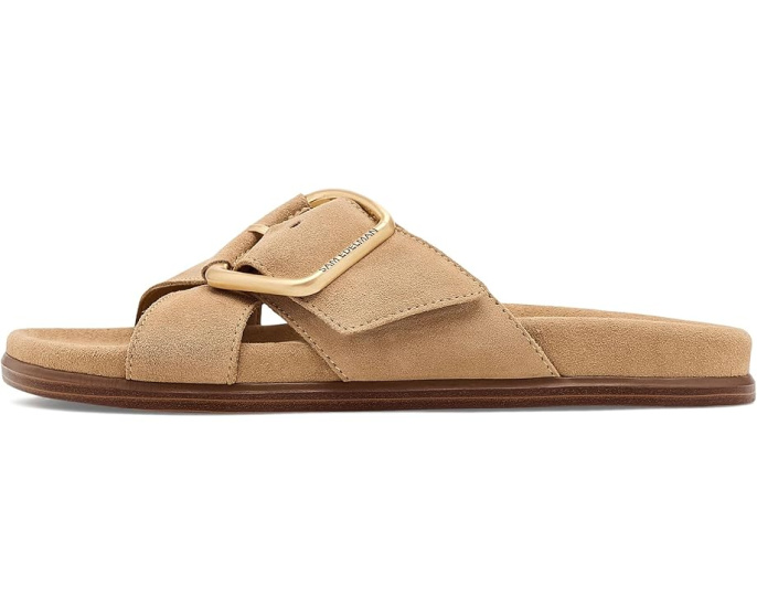 Сандалии Sam Edelman Darla с круглым открытым носком и пряжкой