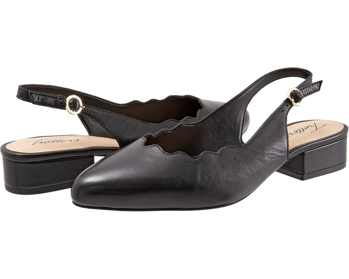 Туфли на каблуке Trotters Joselyn с мысиком и ремешком на щиколотке