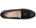 Лоферы Juliet Echo от Clarks из кожи с декором horsebit и каблуком