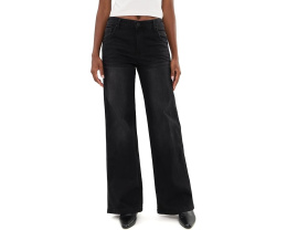 Джинсы KUT from the Kloth Jodi High-Rise Fab Ab прямые с эффектом потертости