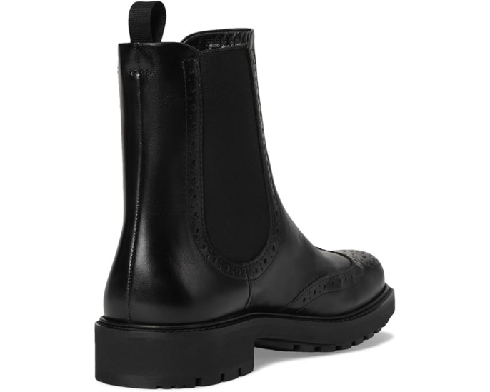 ECCO Metropole Oslo Chelsea Wingtip ботинки с декоративными перфорациями