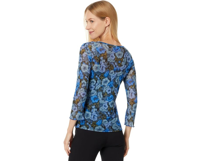 Crew Neck Long Sleeve Blouse