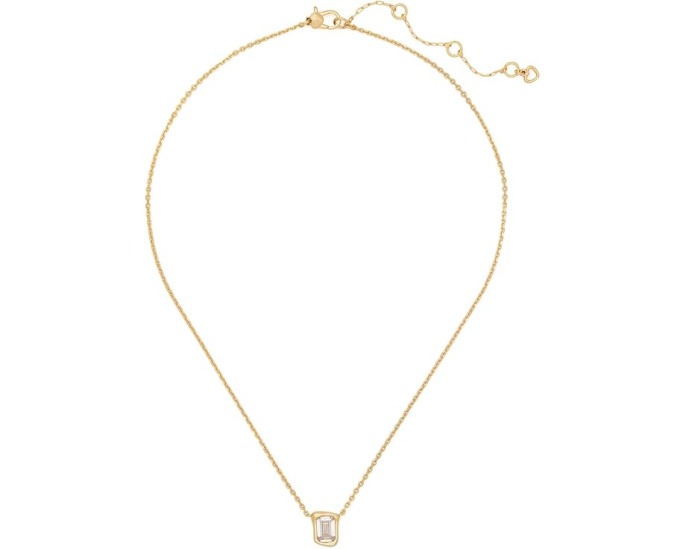Кулон Interlock из латуни с цирконами от Kate Spade New York