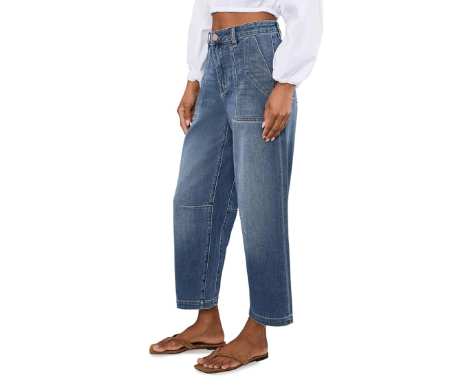Джинсы KUT from the Kloth Ashton Wide Leg Barrel в цвете Prosperous