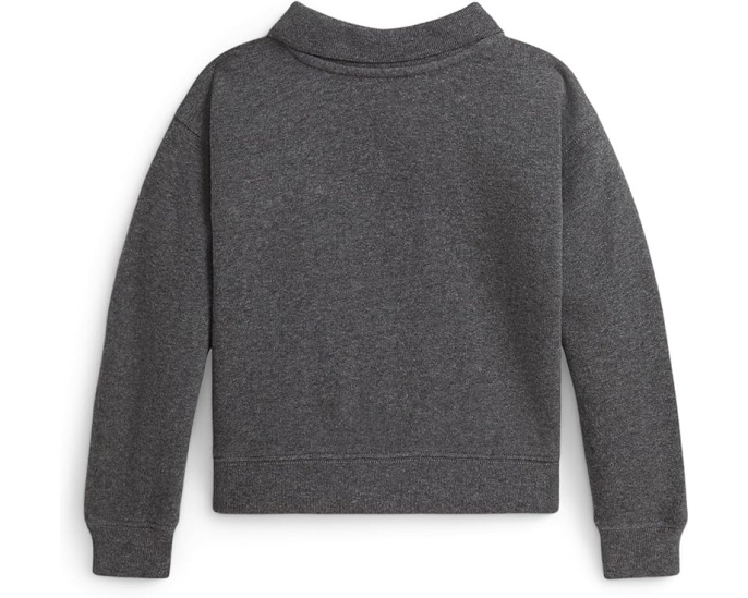 Детская толстовка-поло Polo Ralph Lauren Kids из флиса с логотипом