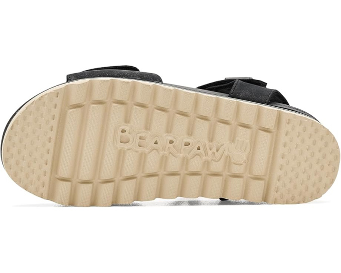 Бренд Bearpaw сандалии Bobbi на платформе с застежкой на липучке