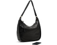 Сумка через плечо HOBO Mia Crescent Large Hobo черная