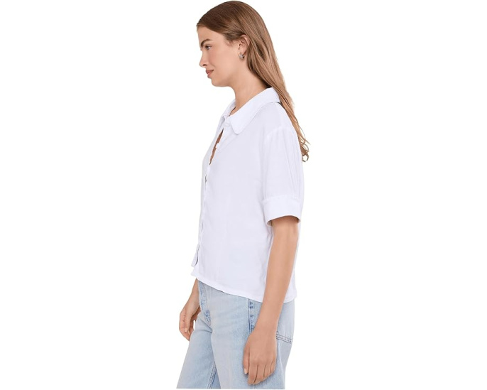 Топ Marisol Linen Button Front от KUT from the Kloth из льна